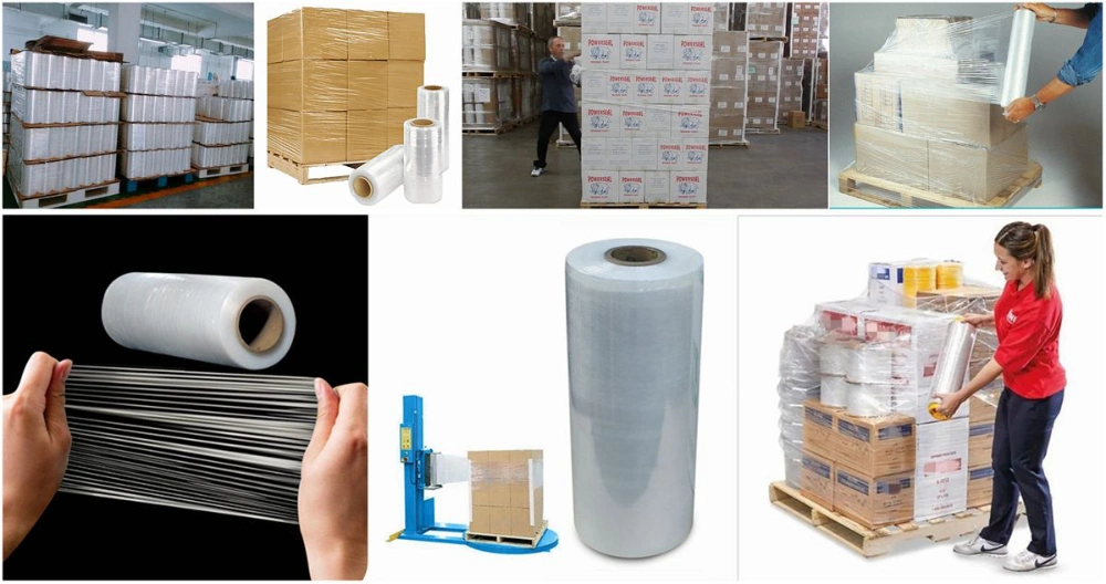 500mm*80gauge*1500feet Manual Wrap Film Pallet Wrap/Plastic Film/Stretch Film