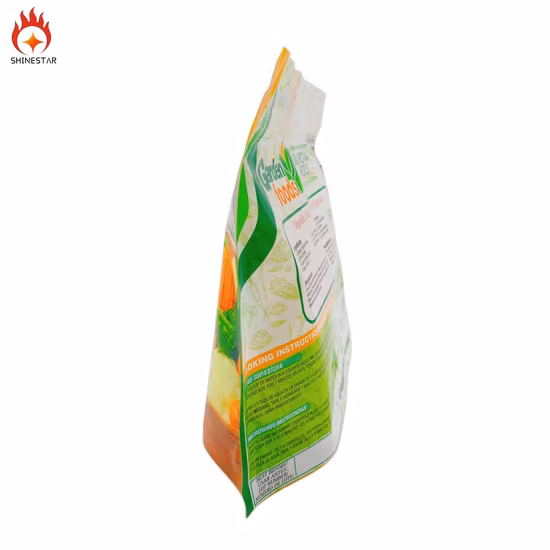 Transparent Composite Fresh Fruit Vegetable Packaging BOPP Plastic Bags